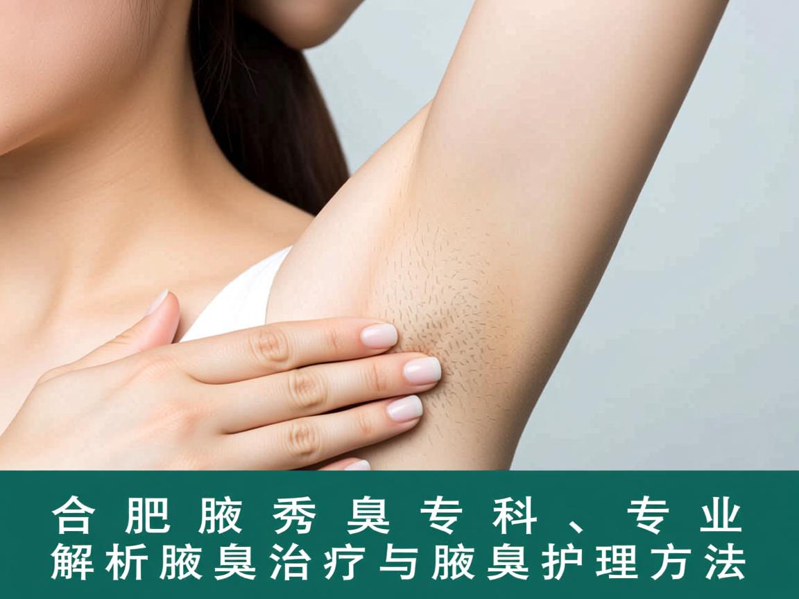 合肥腋秀腋臭专科，专业解析腋臭治疗与腋臭护理方法