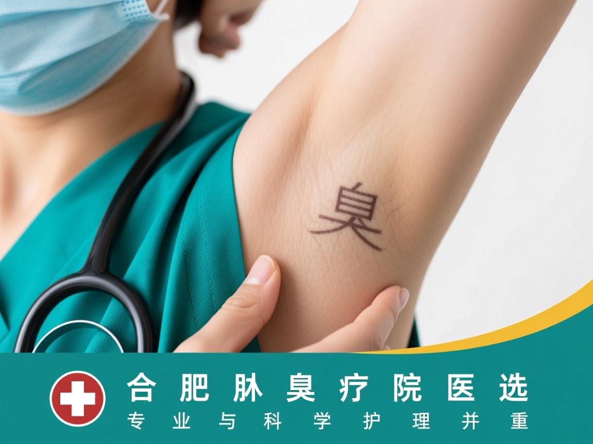 合肥腋臭治疗医院选择指南，专业医疗与科学护理并重