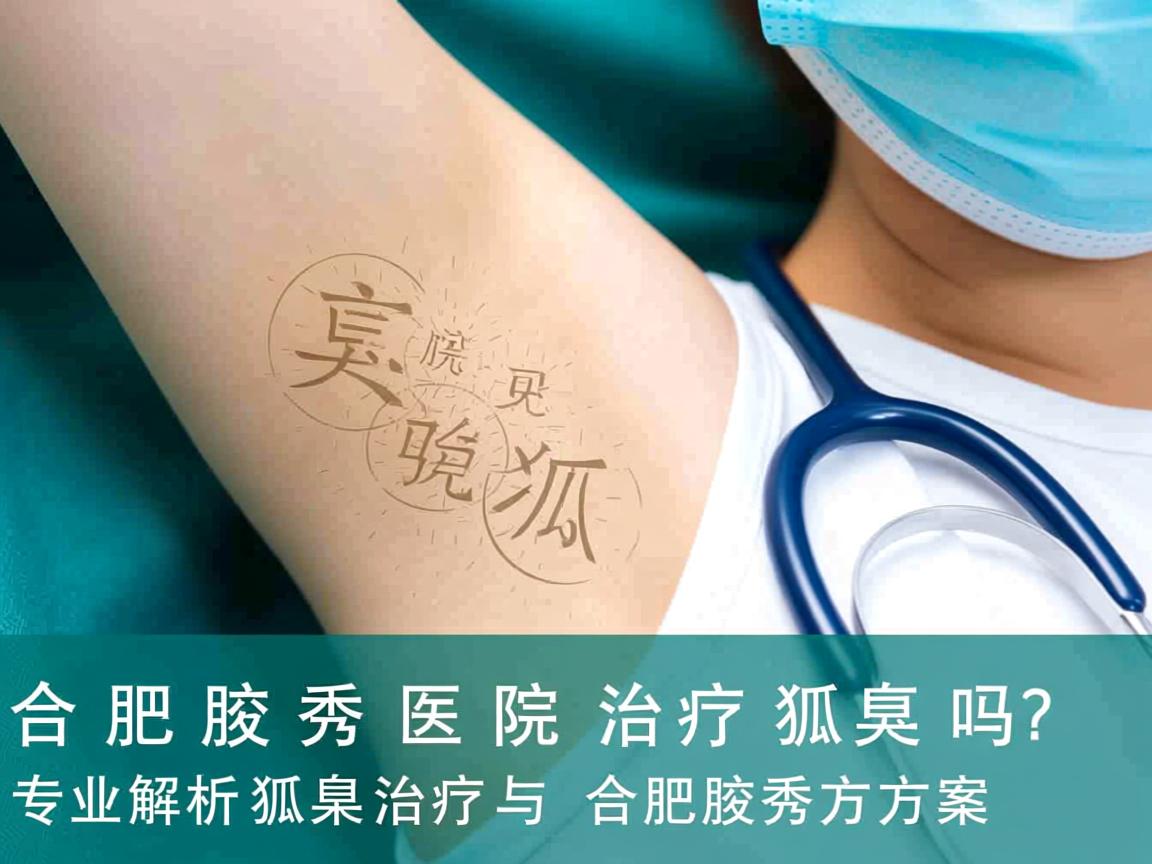 合肥腋秀医院治疗狐臭吗？专业解析狐臭治疗与合肥腋秀方案