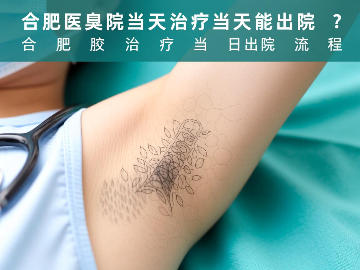 合肥腋臭医院当天治疗当天能出院吗?解析合肥腋臭治疗的当日出院流程 合肥腋臭医院当天治疗当天能出院吗?解析合肥腋臭治疗的当日出院流程