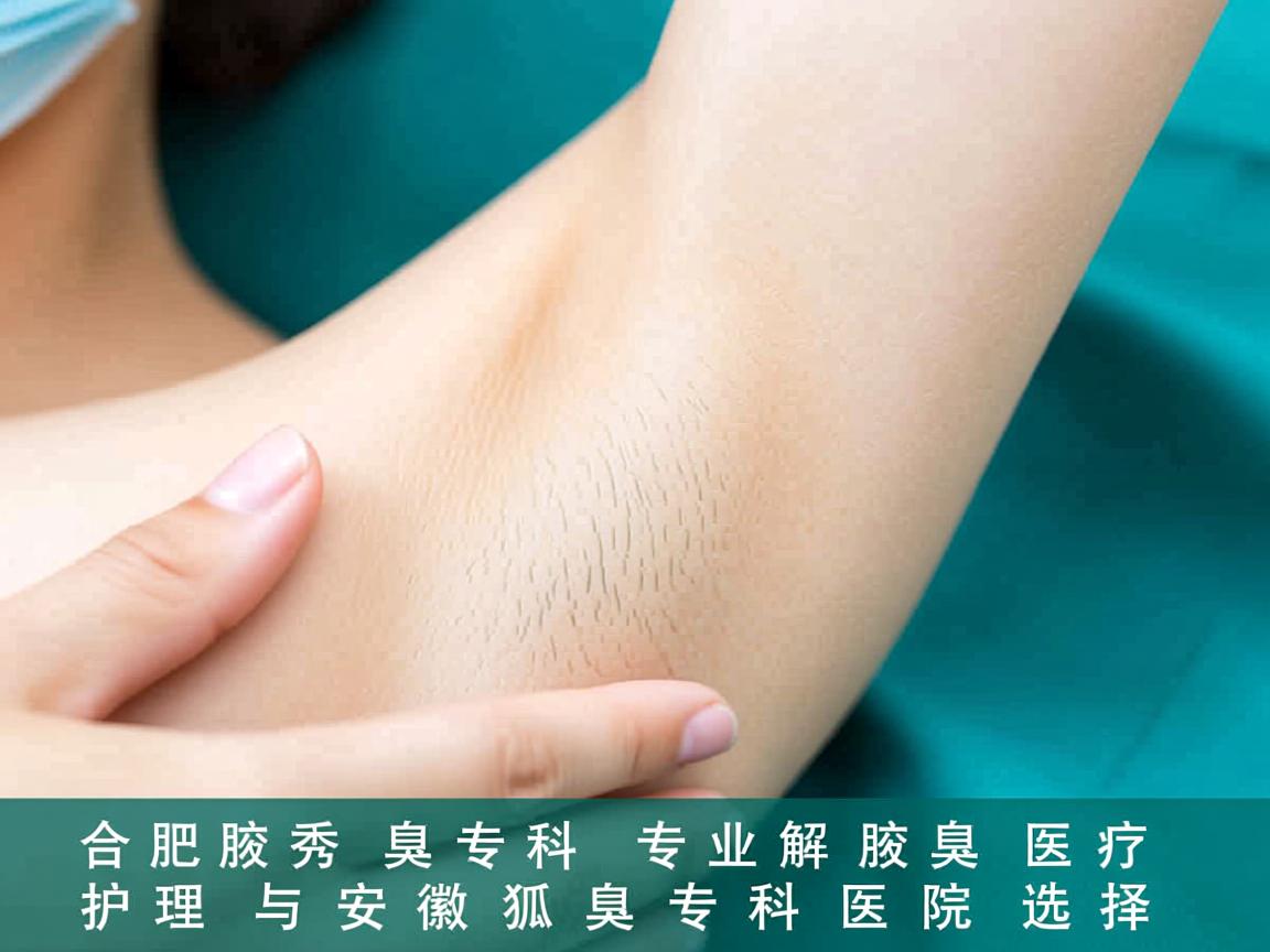 合肥腋秀腋臭专科，专业解析腋臭医疗护理与安徽狐臭专科医院选择