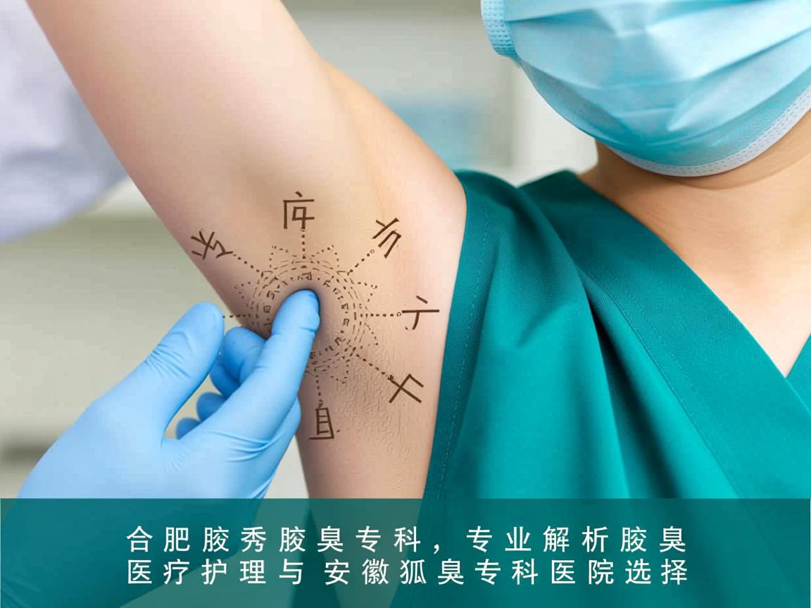 合肥腋秀腋臭专科，专业解析腋臭医疗护理与安徽狐臭专科医院选择