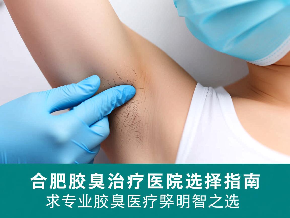 合肥腋臭治疗医院选择指南，专业腋臭医疗的明智之选