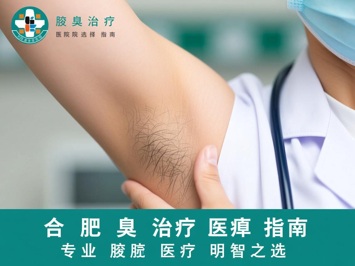 合肥腋臭治疗医院选择指南，专业腋臭医疗的明智之选