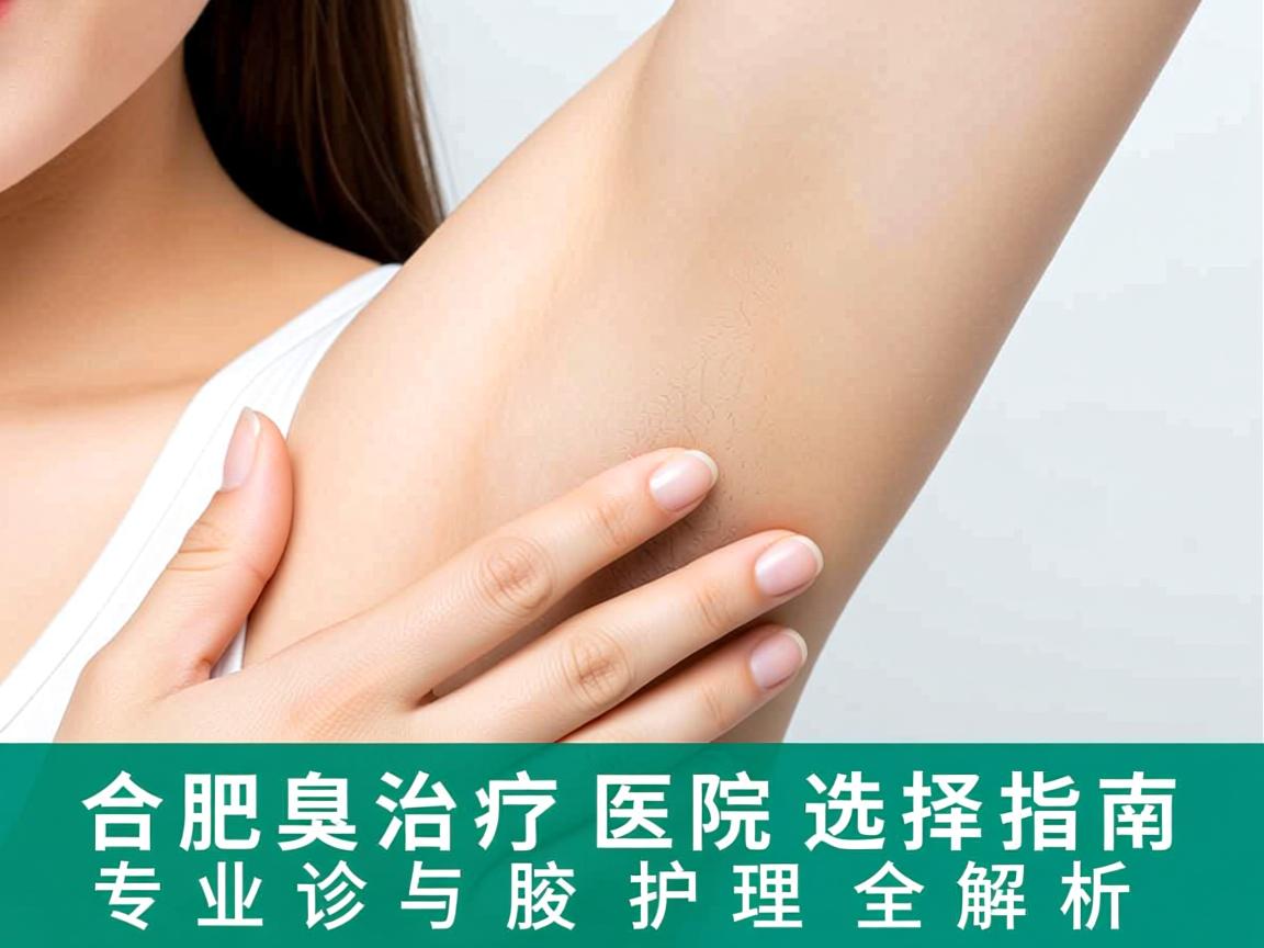 合肥腋臭治疗医院选择指南，专业诊疗与腋臭护理全解析