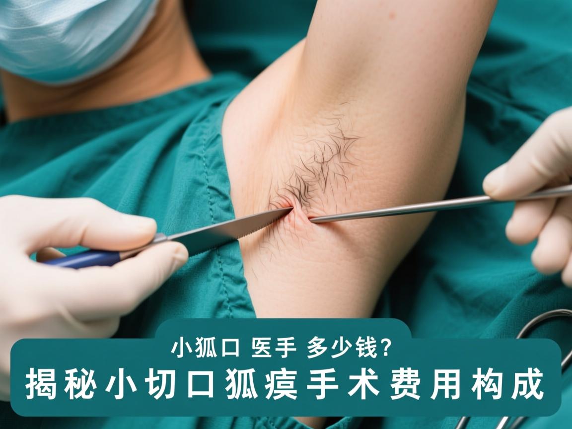 小切口狐臭手术多少钱？揭秘小切口狐臭手术费用构成