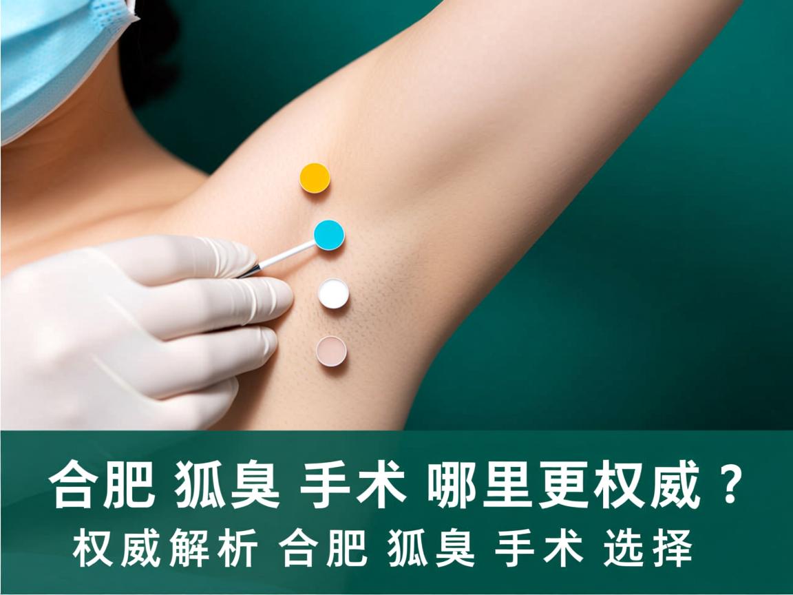 合肥狐臭手术哪里更权威？权威解析合肥狐臭手术选择
