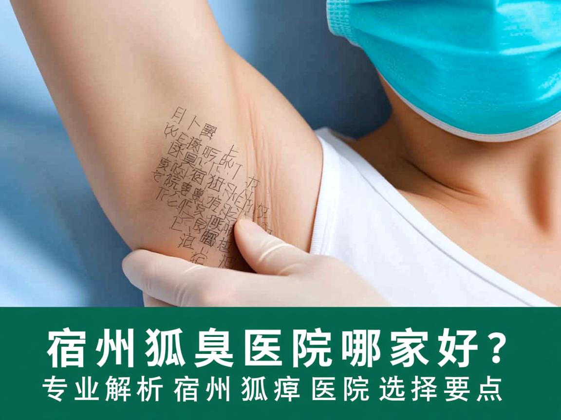 宿州狐臭医院哪家好?专业解析宿州狐臭医院选择要点 宿州狐臭医院哪家好?专业解析宿州狐臭医院选择要点