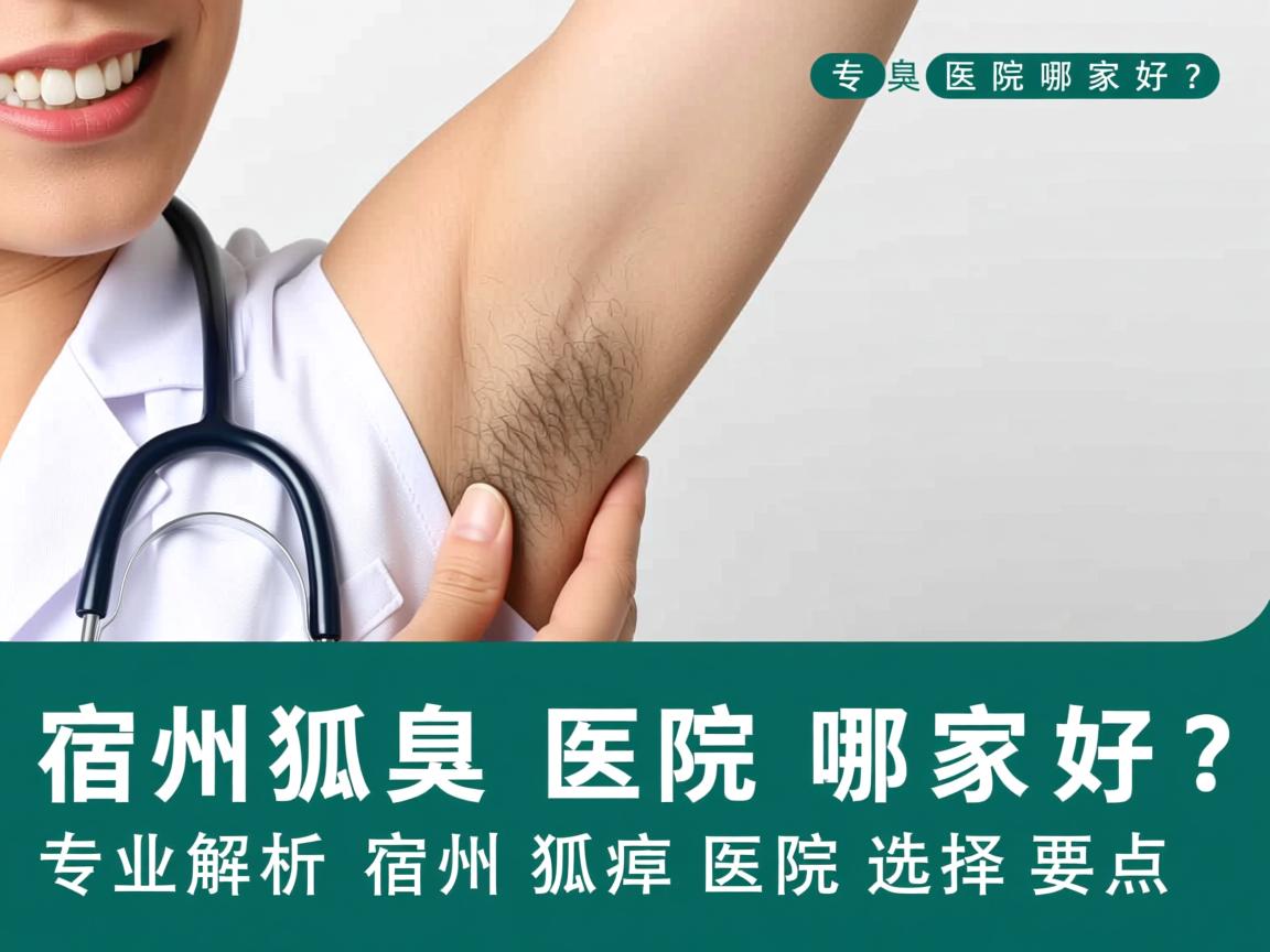宿州狐臭医院哪家好?专业解析宿州狐臭医院选择要点 宿州狐臭医院哪家好?专业解析宿州狐臭医院选择要点