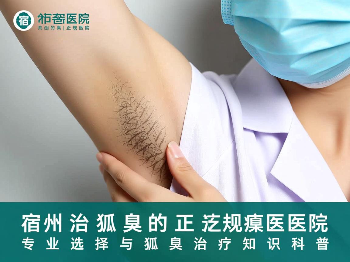 宿州治狐臭的正规医院,专业选择与狐臭治疗知识科普 宿州治狐臭的正规医院,专业选择与狐臭治疗知识科普