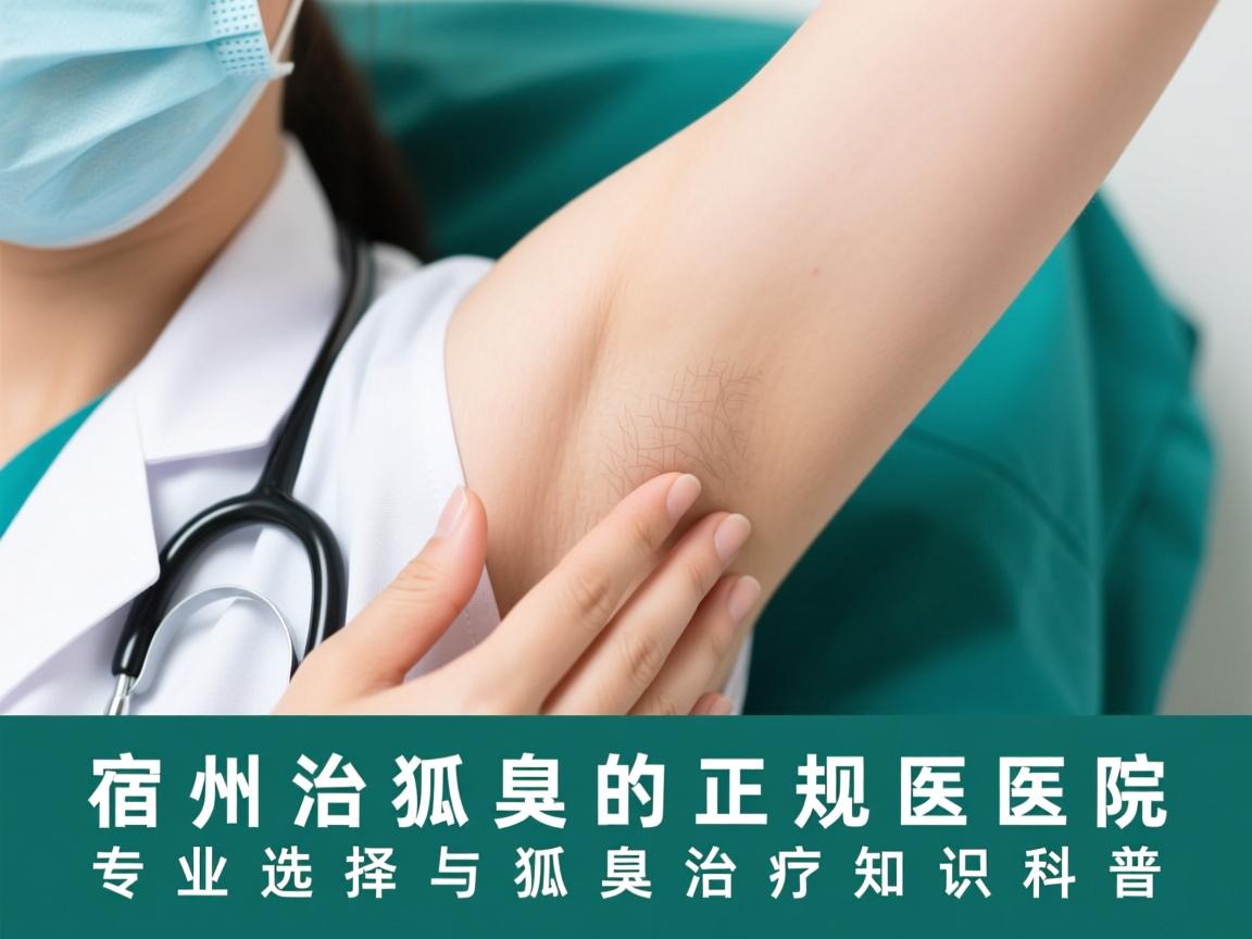 宿州治狐臭的正规医院,专业选择与狐臭治疗知识科普 宿州治狐臭的正规医院,专业选择与狐臭治疗知识科普