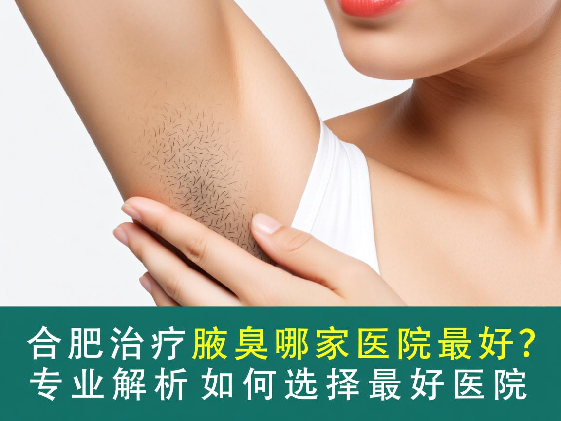 合肥治疗腋臭哪家医院最好？专业解析如何选择最好医院
