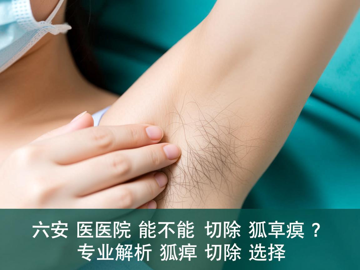 六安医院能不能切除狐臭？专业解析狐臭切除的选择