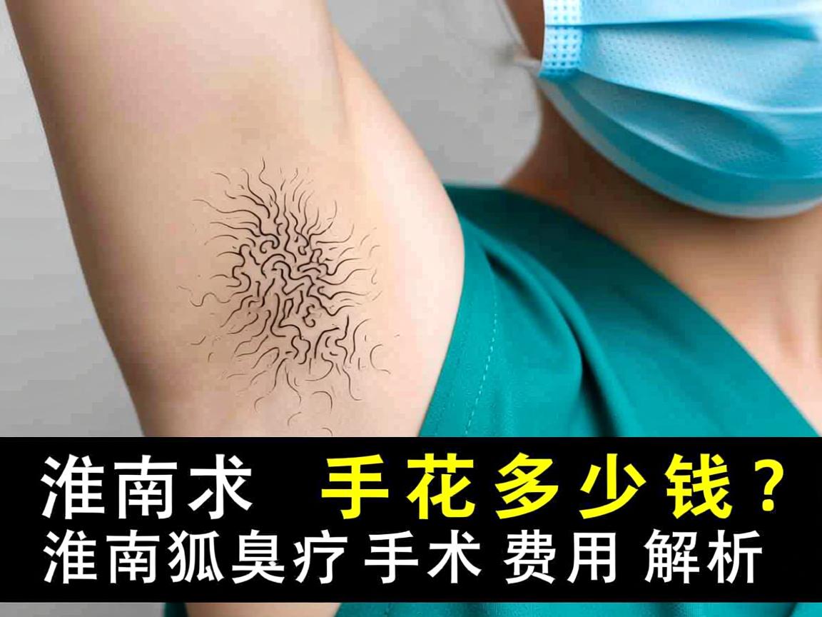 淮南狐臭手术花多少钱？淮南狐臭手术费用解析