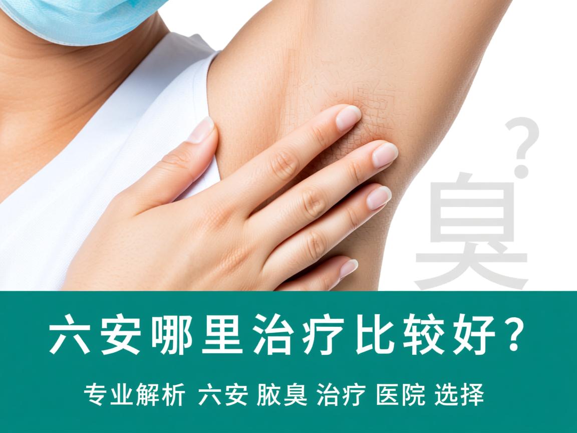 六安哪里治疗腋臭比较好？专业解析六安腋臭治疗医院选择