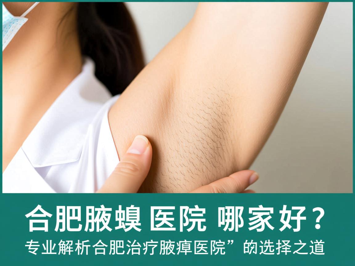 合肥腋臭医院哪家好?专业解析合肥治疗腋臭医院的选择之道 合肥腋臭医院哪家好?专业解析合肥治疗腋臭医院的选择之道