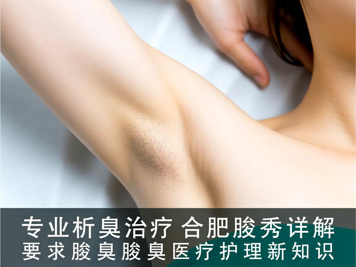 专业解析腋臭治疗，合肥腋秀详解腋臭医疗护理新知识