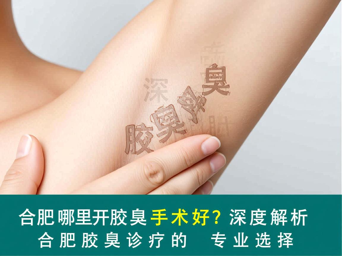 合肥哪里开腋臭手术好?深度解析合肥腋臭诊疗的专业选择 合肥哪里开腋臭手术好?深度解析合肥腋臭诊疗的专业选择
