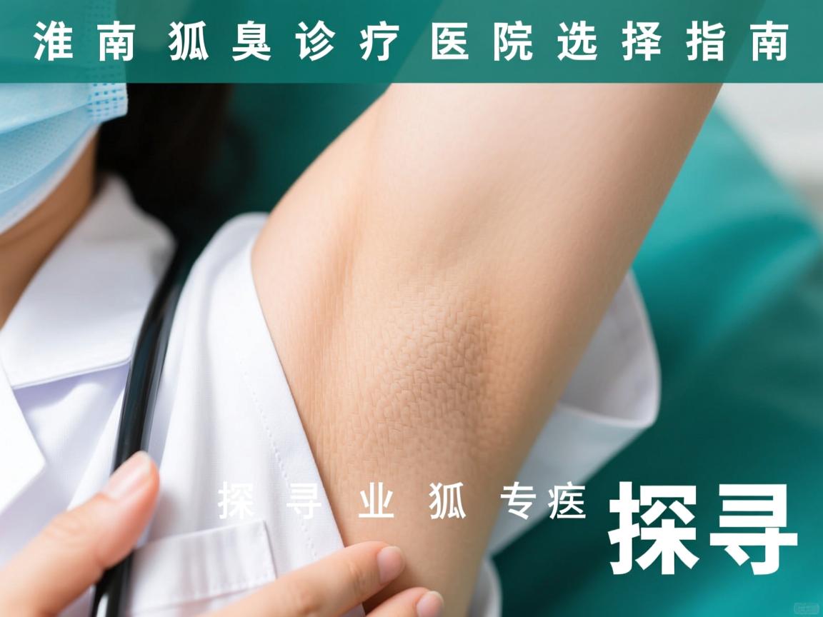 淮南狐臭诊疗医院选择指南，探寻淮南专业狐臭医院