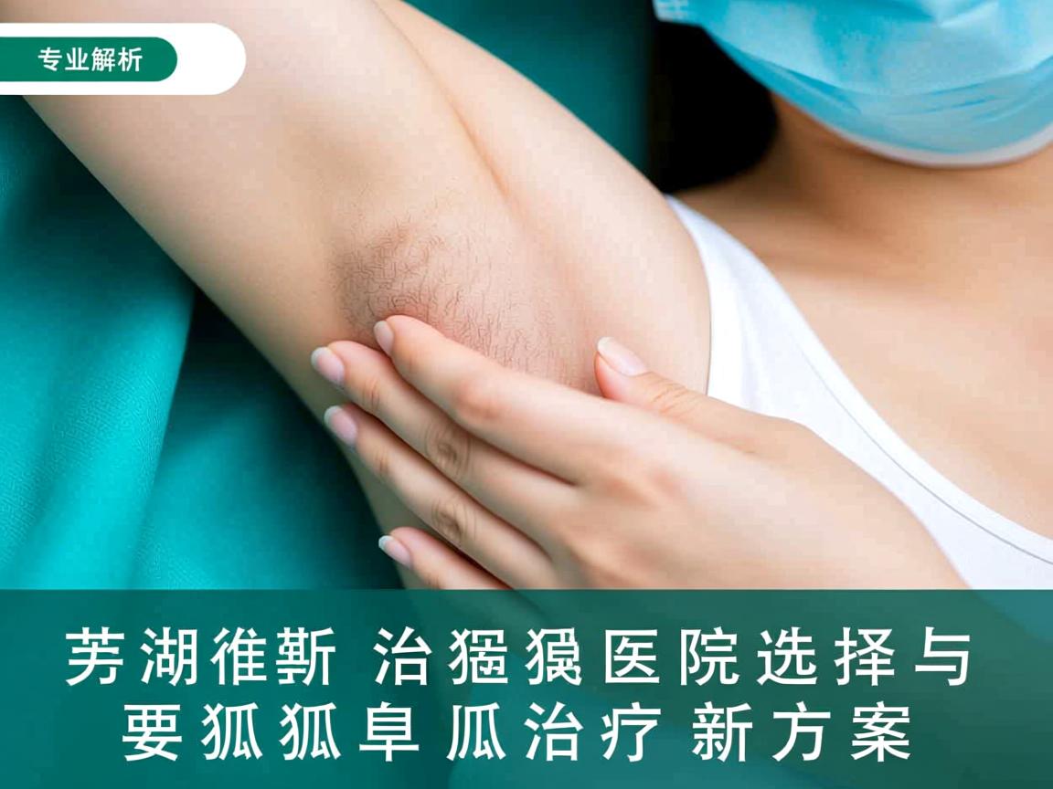 专业解析，芜湖治狐臭医院选择与狐臭治疗新方案