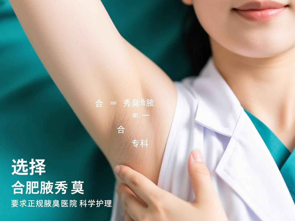 选择合肥腋秀腋臭专科，解析合肥正规腋臭医院的科学护理