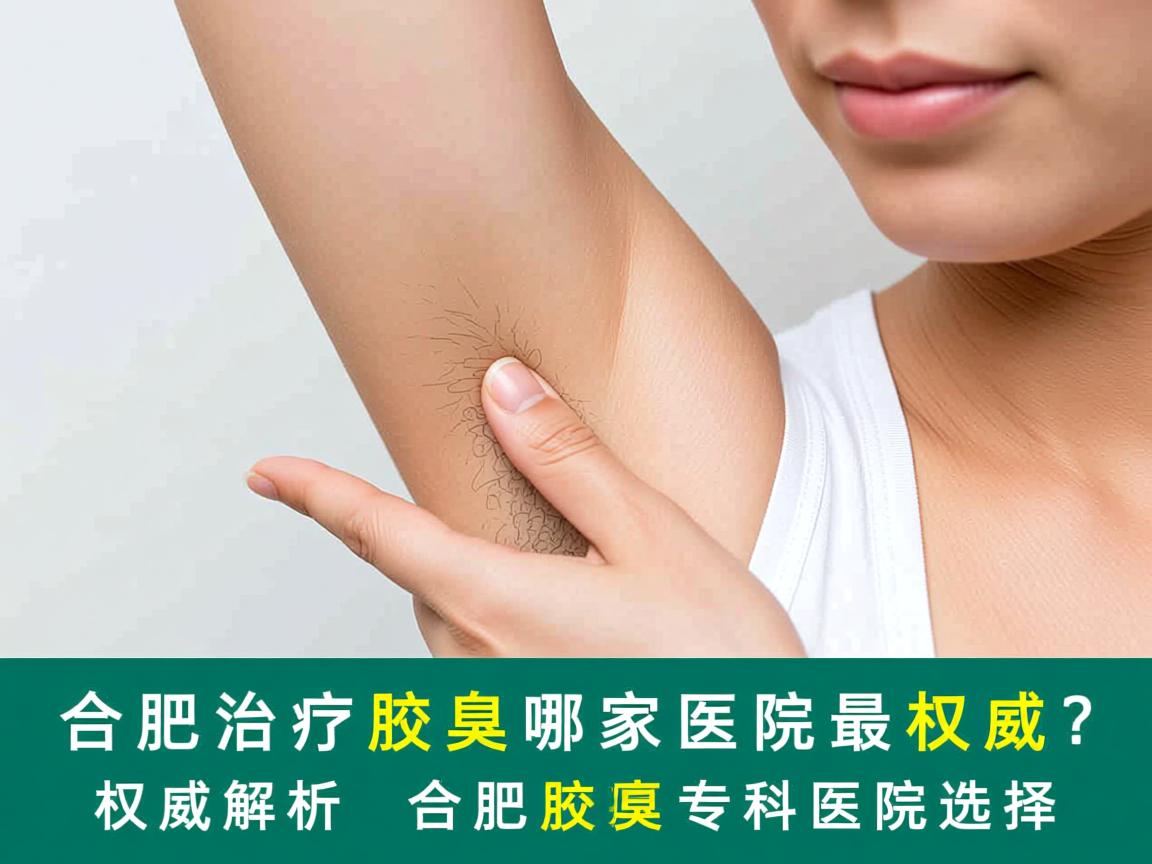 合肥治疗腋臭哪家医院最权威？权威解析合肥腋臭专科医院选择