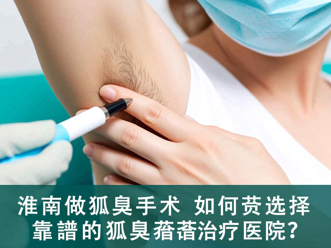 淮南做狐臭手术,如何选择靠谱的狐臭治疗医院? 淮南做狐臭手术,如何选择靠谱的狐臭治疗医院?