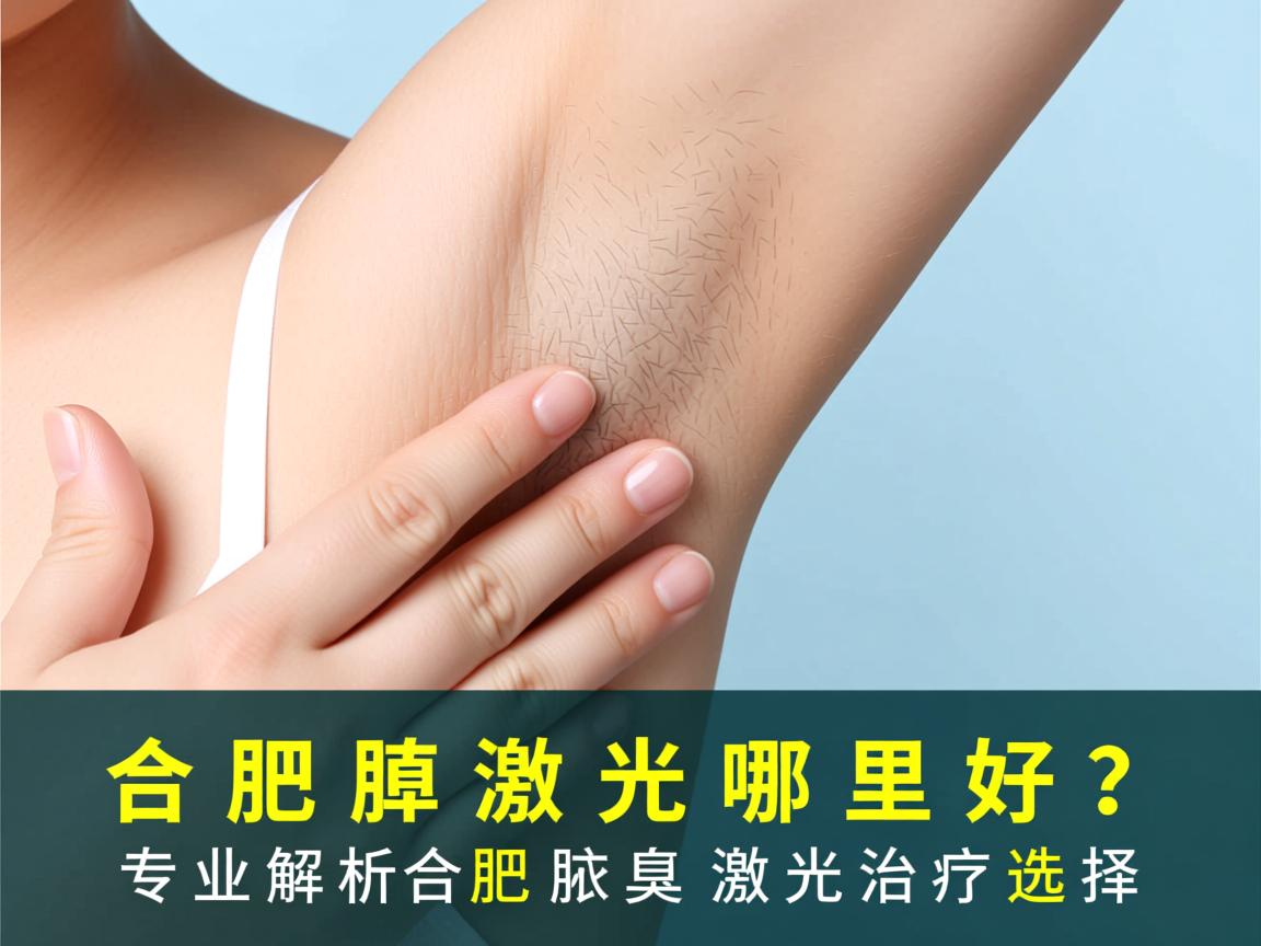 合肥腋臭激光哪里好?专业解析合肥腋臭激光治疗选择 合肥腋臭激光哪里好?专业解析合肥腋臭激光治疗选择