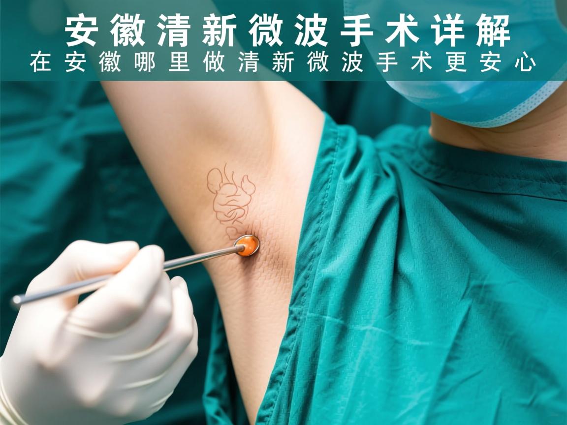 安徽清新微波手术详解，在安徽哪里做清新微波手术更安心
