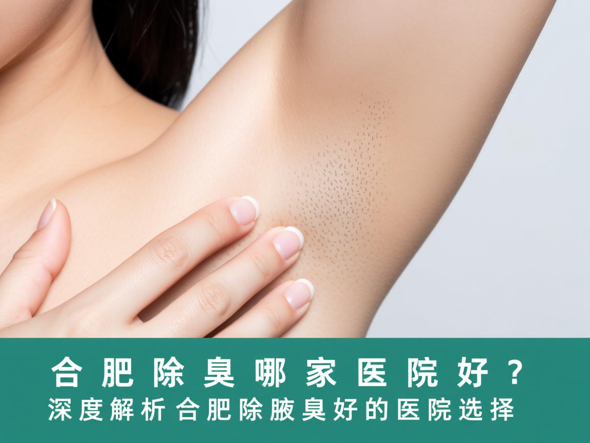 合肥除腋臭哪家医院好？深度解析合肥除腋臭好的医院选择