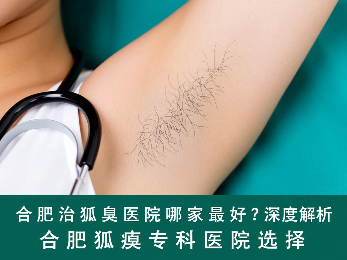 合肥治狐臭医院哪家最好？深度解析合肥狐臭专科医院选择