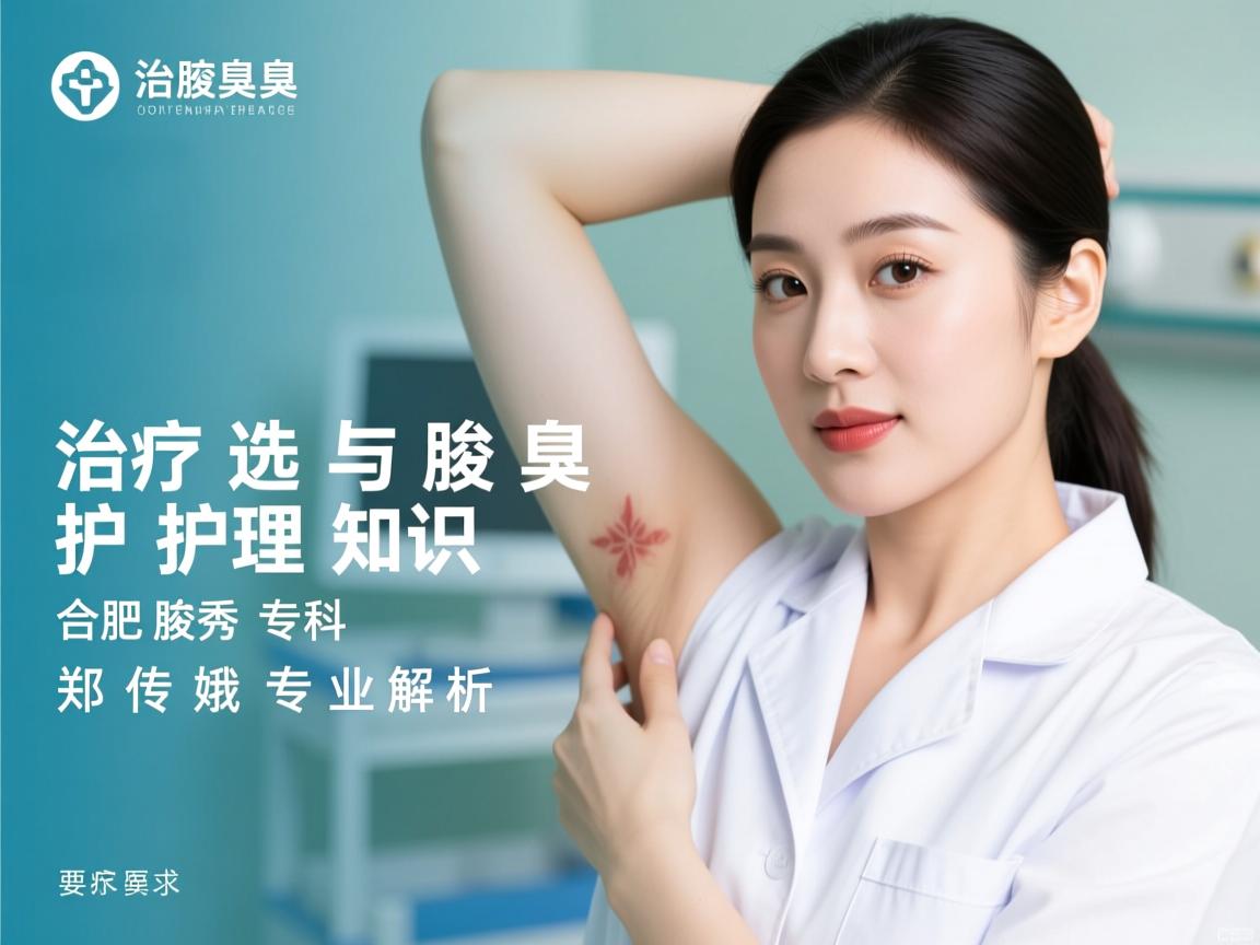 腋臭治疗选择与腋臭护理知识，合肥腋秀专科郑传娥专业解析