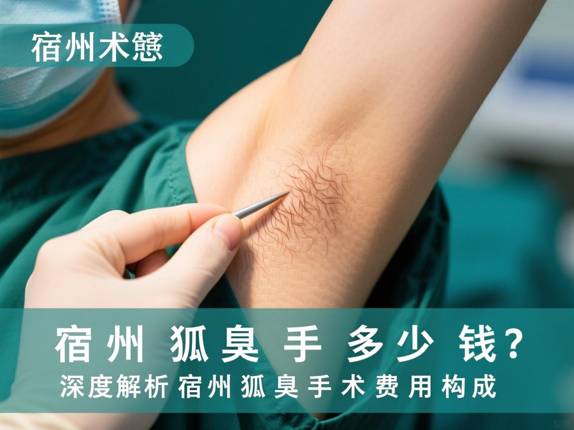 宿州狐臭手术多少钱?深度解析宿州狐臭手术费用构成 宿州狐臭手术多少钱?深度解析宿州狐臭手术费用构成