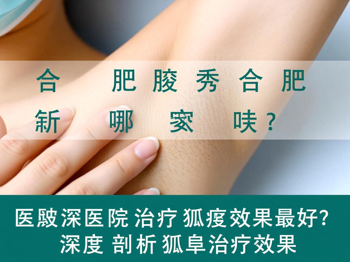 合肥腋秀解析,合肥哪家医院治疗狐臭效果最好?深度剖析狐臭治疗效果 合肥腋秀解析,合肥哪家医院治疗狐臭效果最好?深度剖析狐臭治疗效果