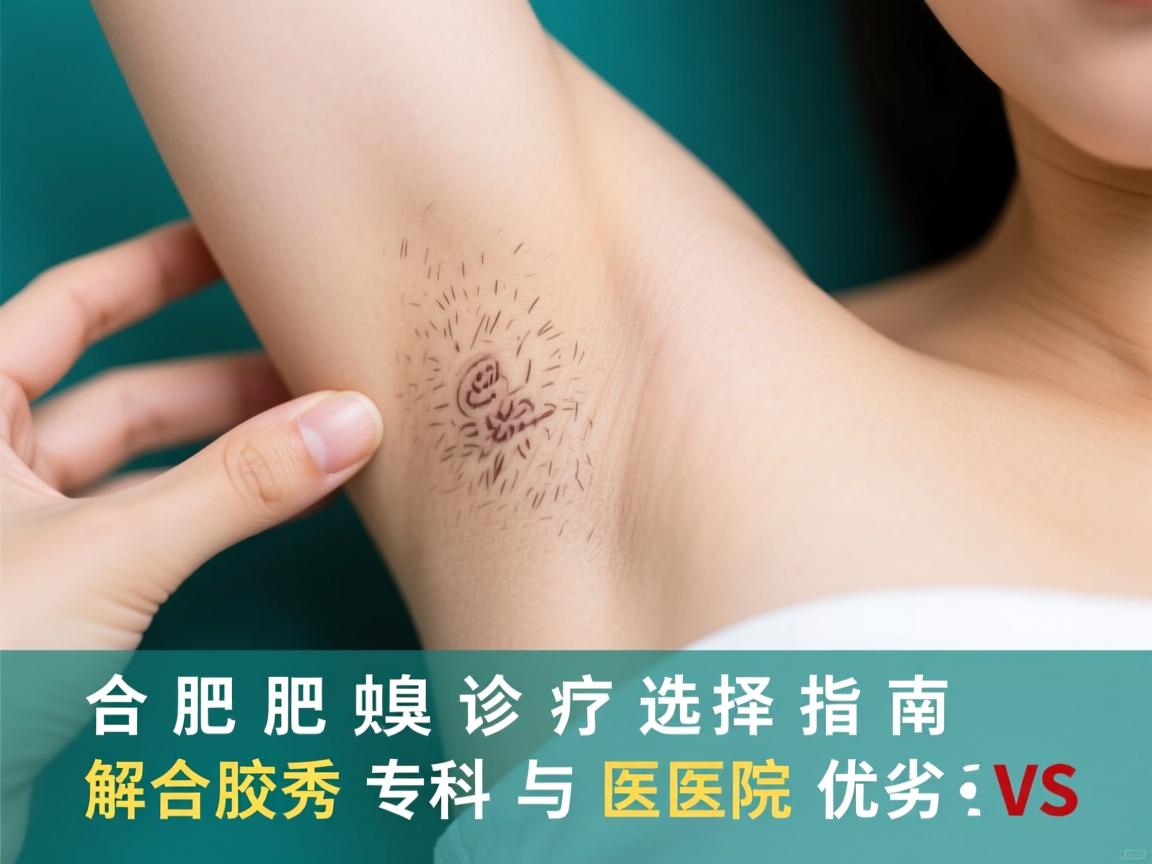 合肥腋臭诊疗选择指南,解析合肥腋秀专科与医院优劣对比 合肥腋臭诊疗选择指南,解析合肥腋秀专科与医院优劣对比