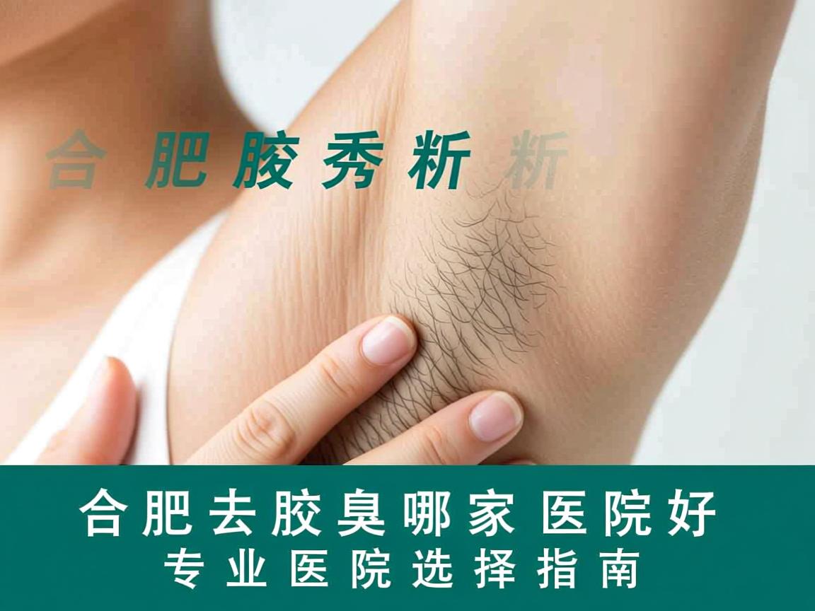 合肥腋秀解析，合肥去腋臭哪家医院好，专业医院选择指南