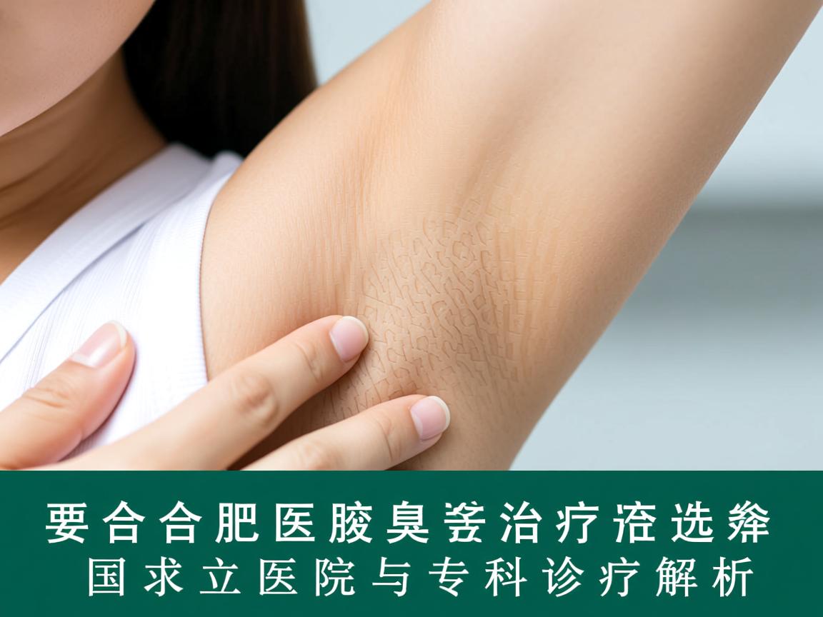 合肥腋臭治疗选择，国立医院与专科诊疗解析