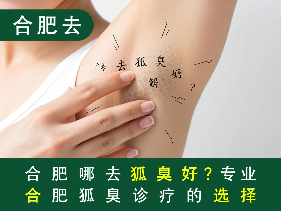 合肥哪去狐臭好？专业解析合肥狐臭诊疗好的选择