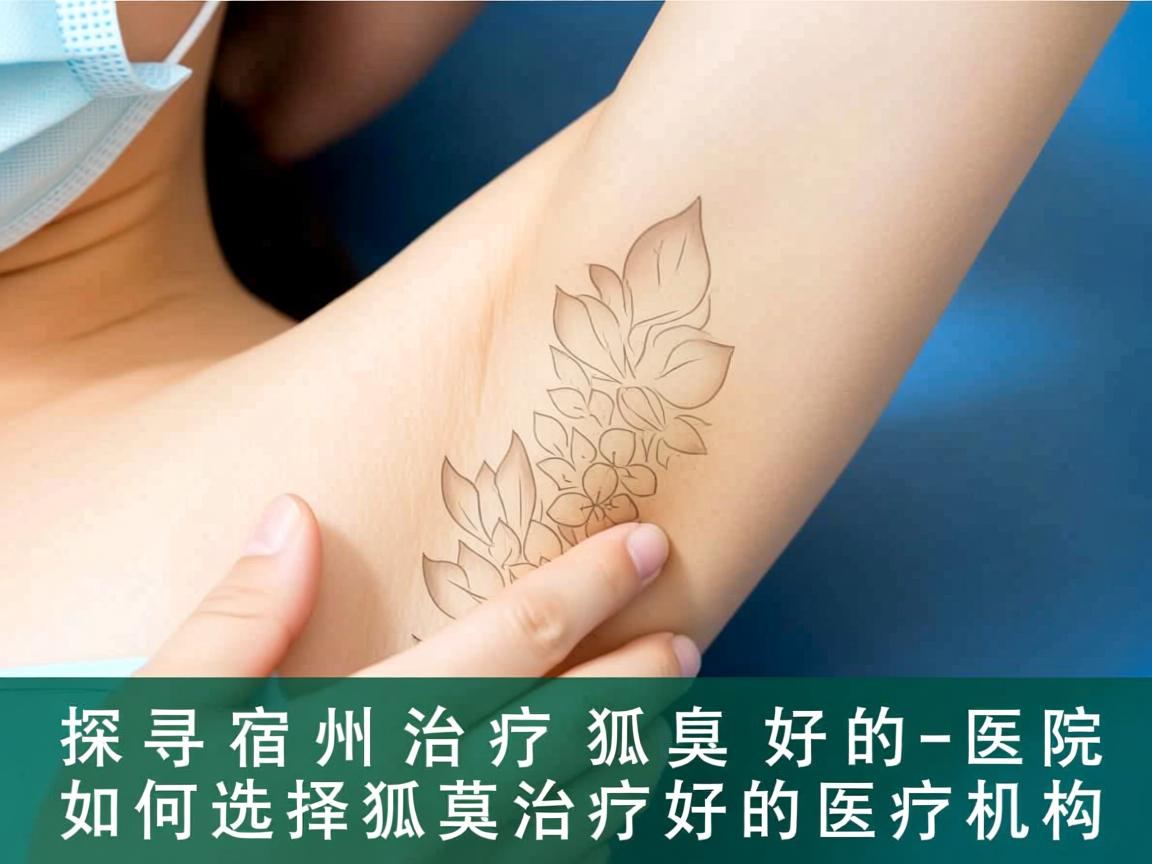探寻宿州治疗狐臭好的医院，如何选择狐臭治疗好的医疗机构