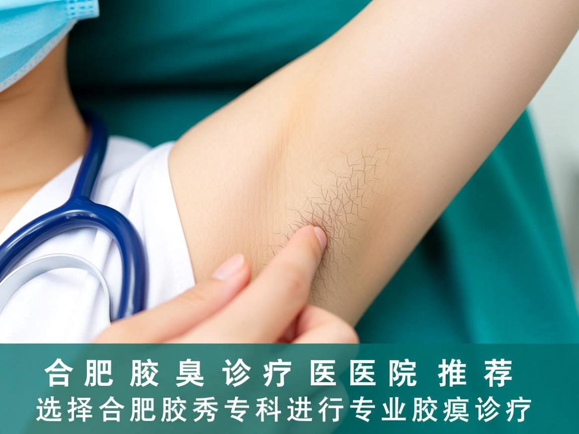 合肥腋臭诊疗医院推荐，选择合肥腋秀专科进行专业腋臭诊疗