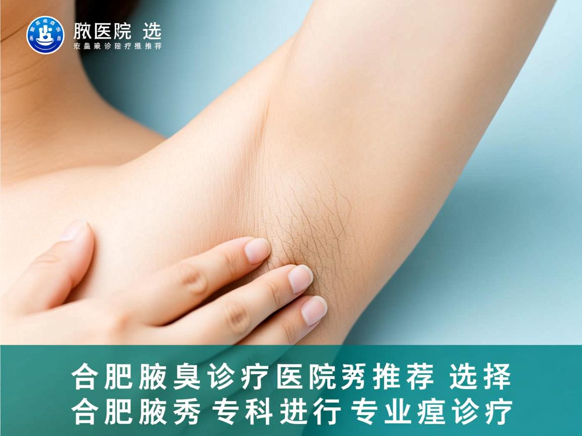 合肥腋臭诊疗医院推荐，选择合肥腋秀专科进行专业腋臭诊疗