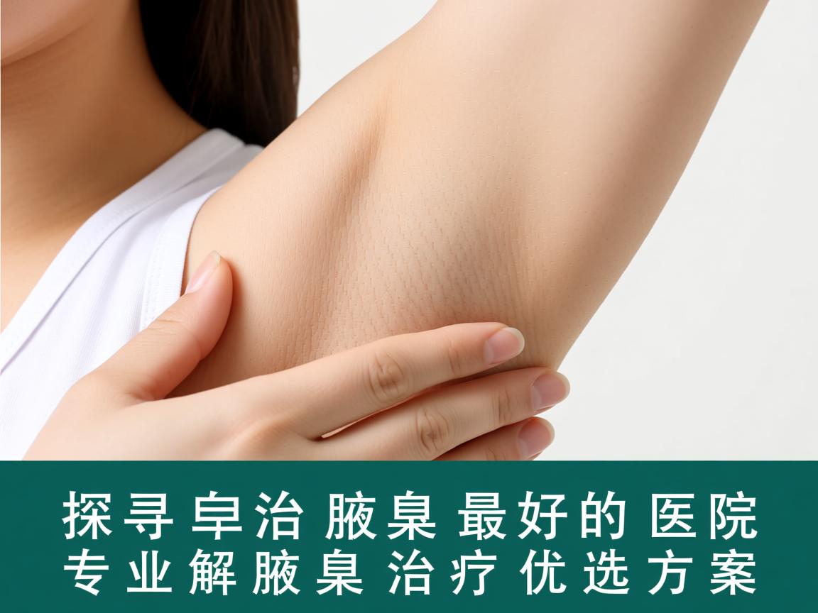 探寻阜阳治疗腋臭最好的医院，专业解析腋臭治疗优选方案