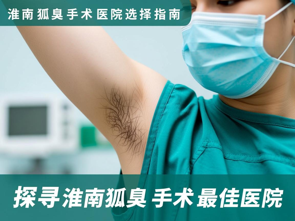 淮南狐臭手术医院选择指南，探寻淮南狐臭手术最佳医院
