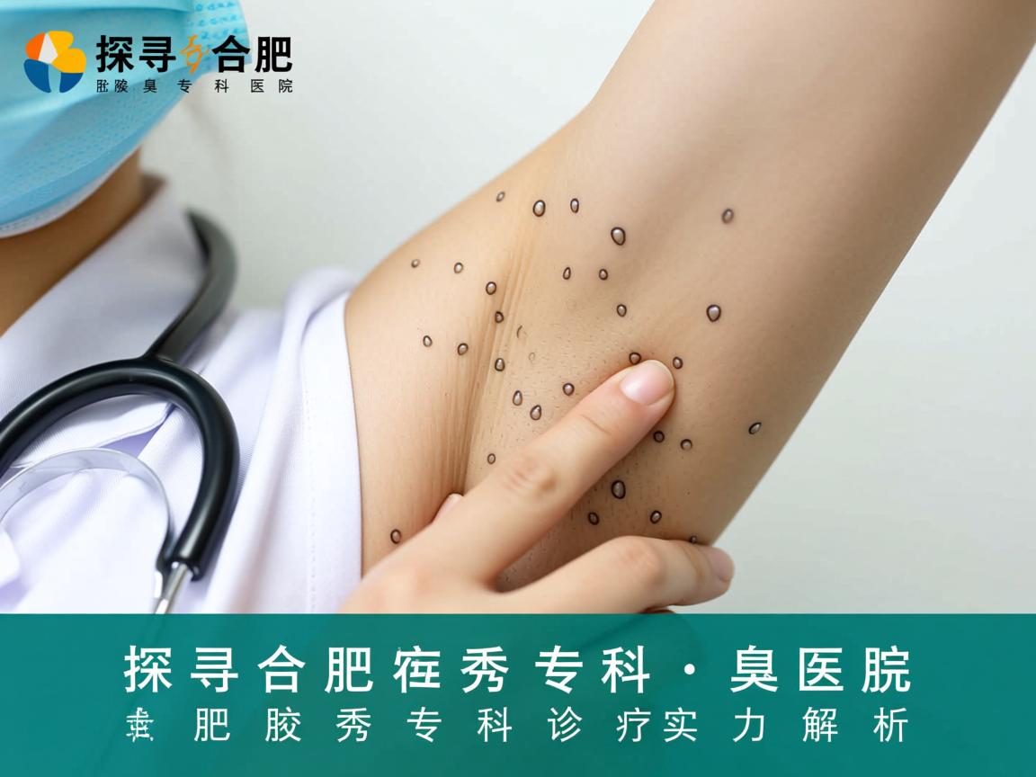 探寻合肥腋臭专科医院，合肥腋秀专科的诊疗实力解析