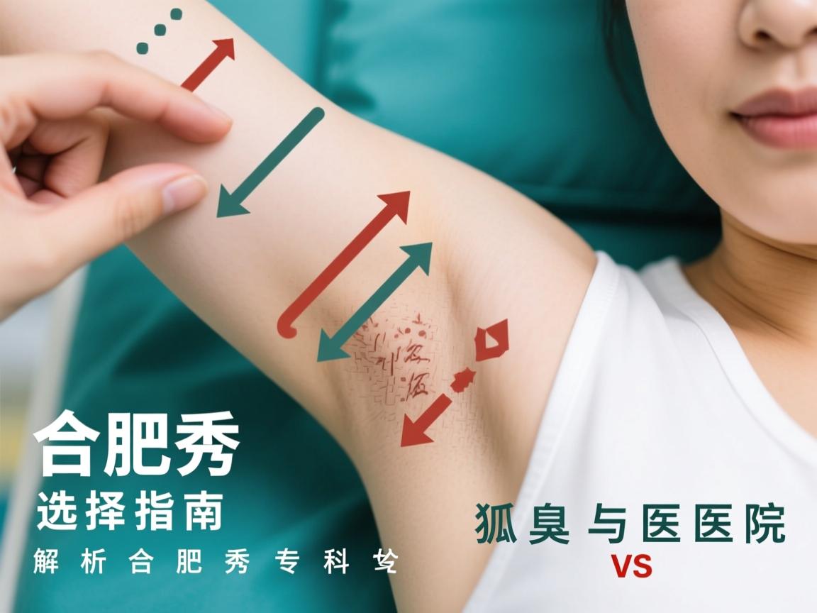 合肥腋臭诊疗选择指南，解析合肥腋秀专科与狐臭医院对比