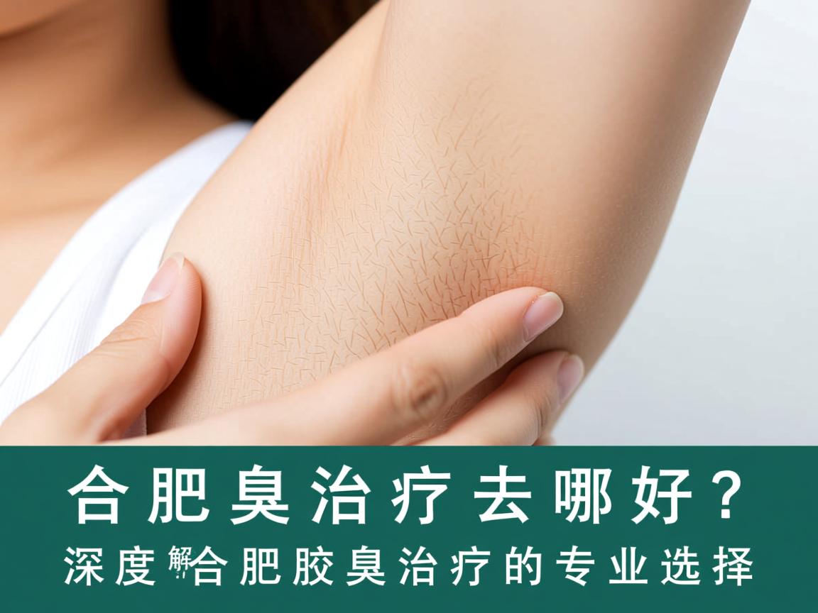 合肥腋臭治疗去哪好？深度解析合肥腋臭治疗的专业选择