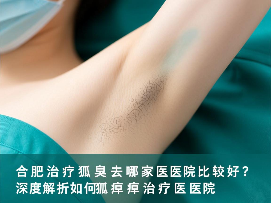合肥治疗狐臭去哪家医院比较好？深度解析如何选择狐臭治疗医院