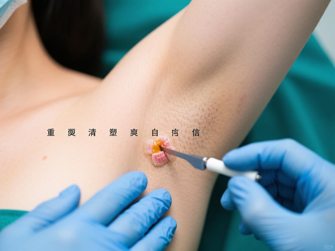 告别腋下烦恼，小切口微创腋臭手术，重塑清爽自信