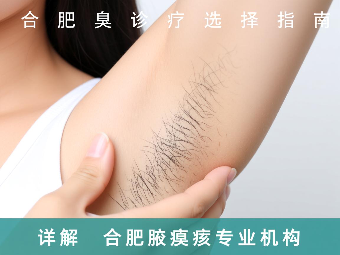 合肥腋臭诊疗选择指南，详解合肥腋臭专业机构