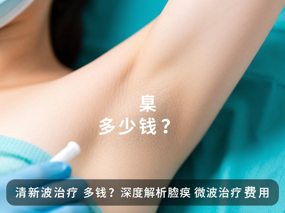 清新微波治疗腋臭多少钱？深度解析腋臭微波治疗费用